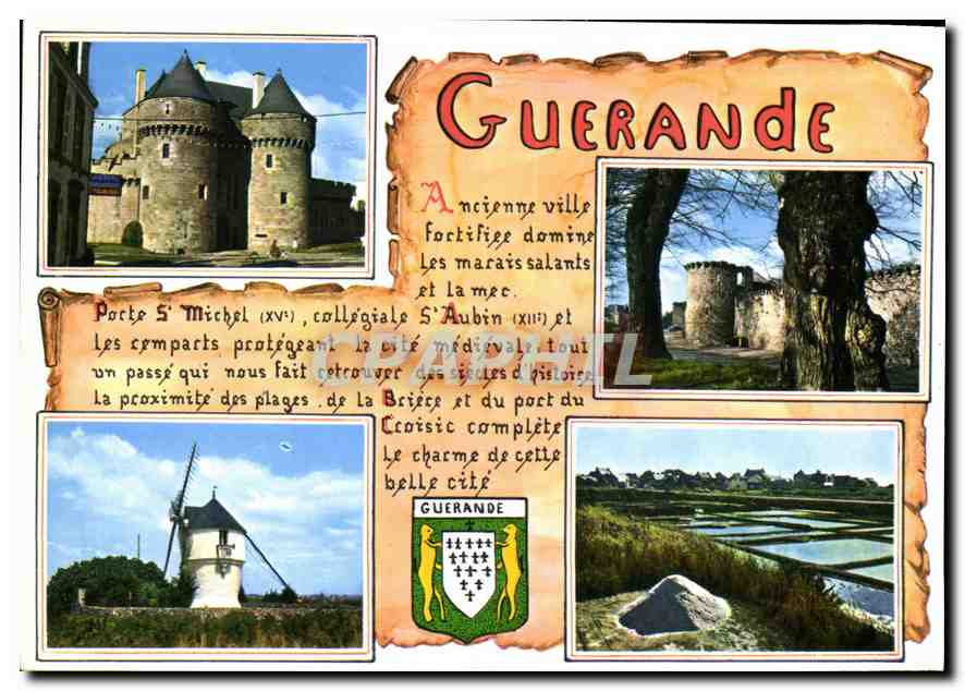CPM La Bretagne Touristique Guerande 