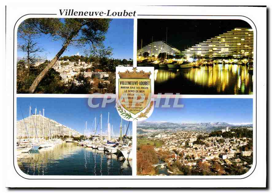 CPM Villeneuve Loubet 