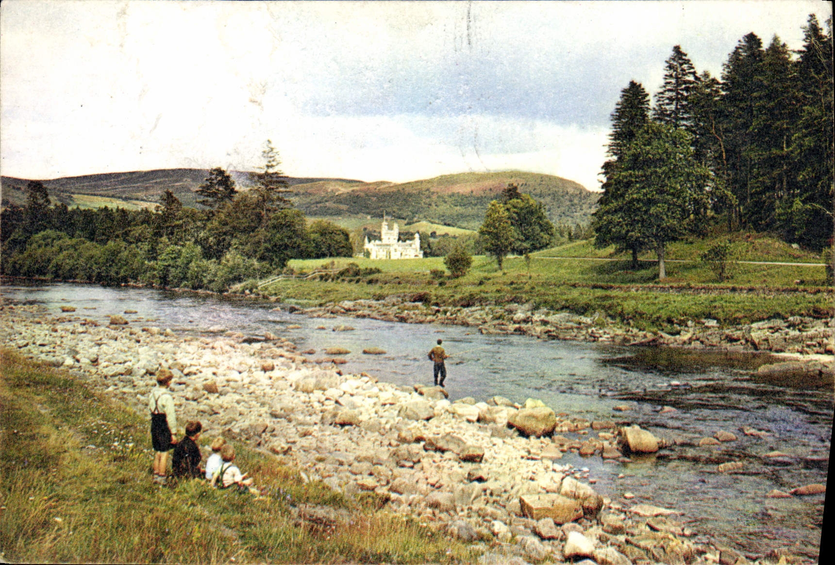 CPM Balmoral Castle and the River Dee Aberdeenshire 