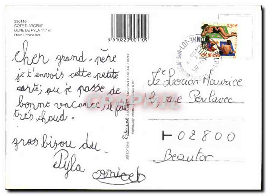 Dune de Pyla - hauteur 117 m - Site national — Photo : Patrice Blot — Éditions Chouand — Reverso
