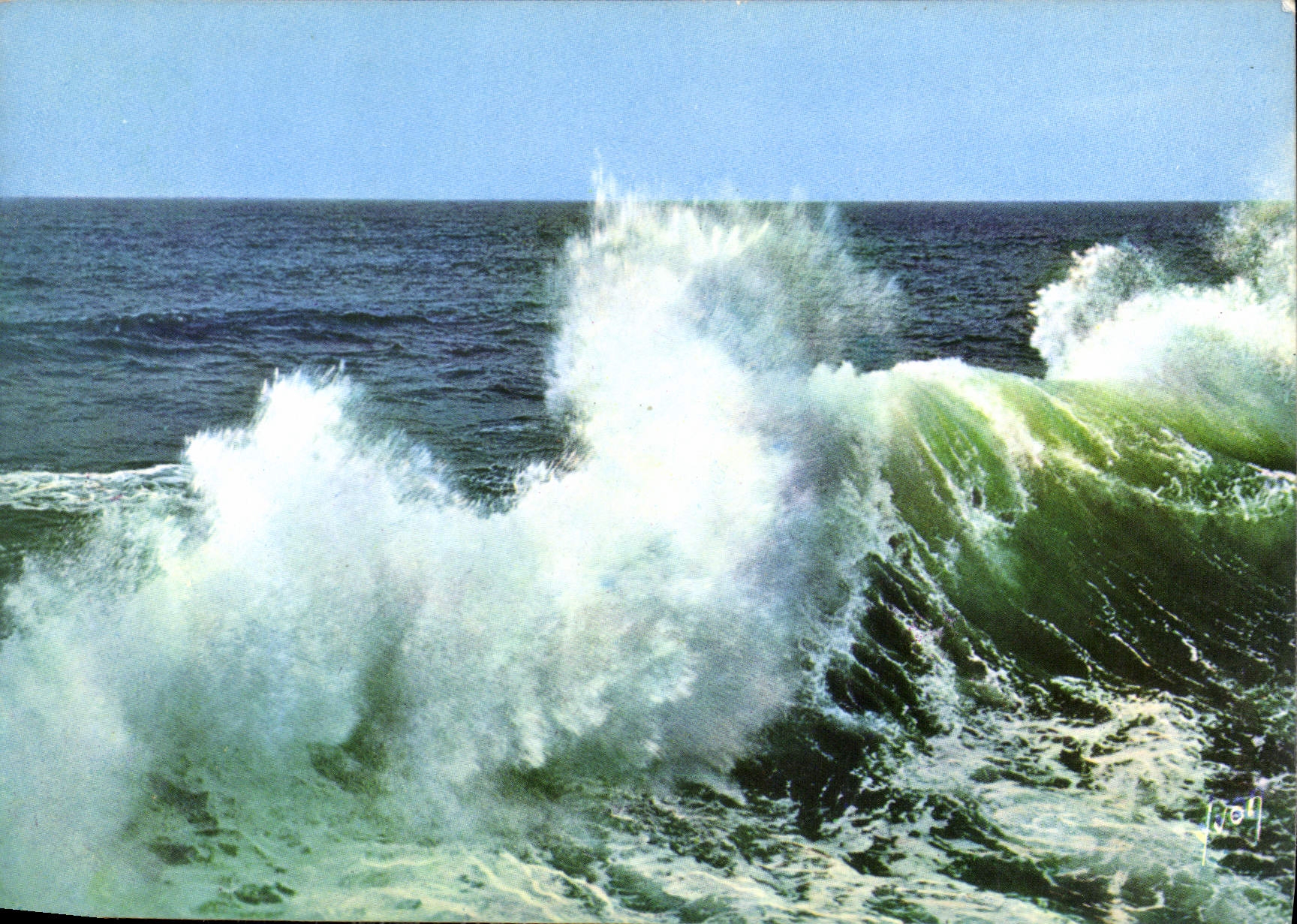 CPM Couleurs et Lumiere de France Effet de vagues 