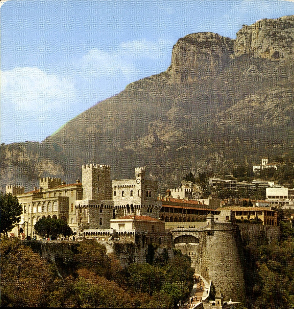 Palais de Monaco — Vue d'ensemble du Palais de S.A.S. le Prince de Monaco — Éditions d'Art Montpellier
