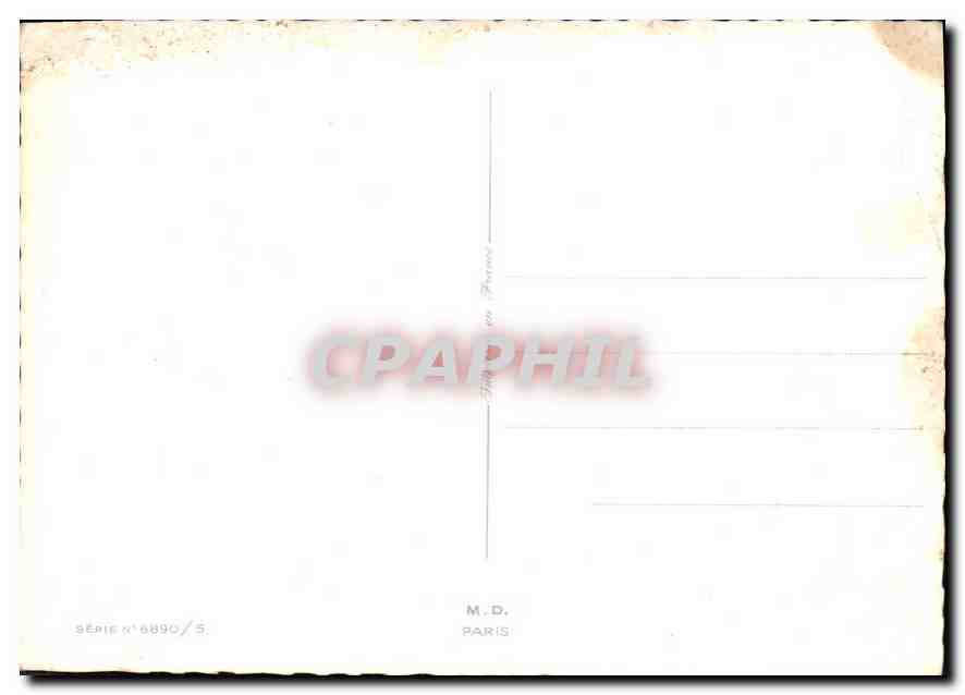 CPM Fleurs Roses — Verso