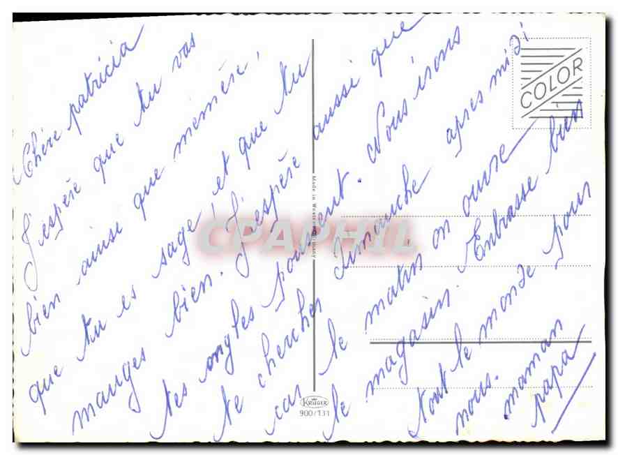 CPM Enfant  — Verso