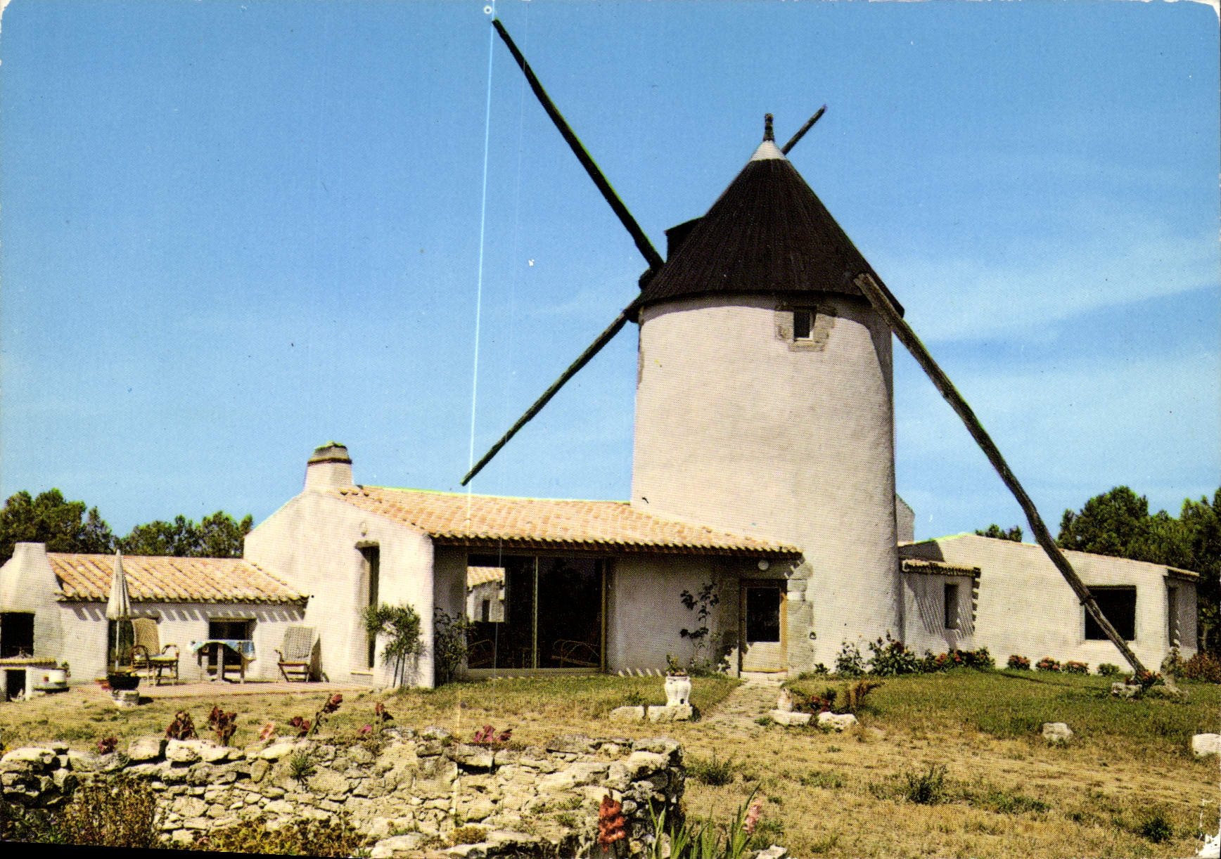 CPA Ile de Noirmoutier Vendee Barbatre le Moulin de la Fosse 