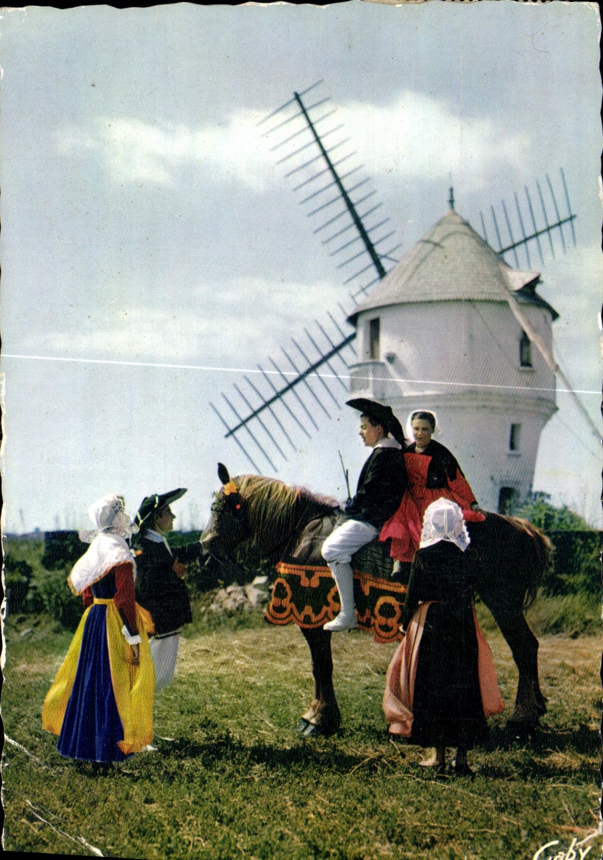 Les Paludiers de Batz — Folklore de France — Éditions Gaby
