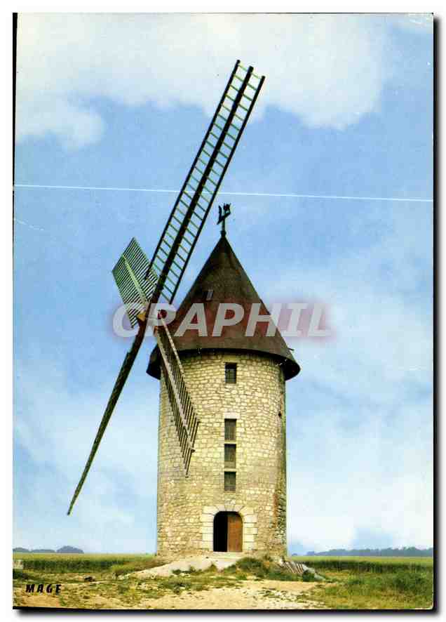 CPA Moulin de Largny sur Automne Famille Parmentier Proprietaire detant de 1516 il est situe au coeu