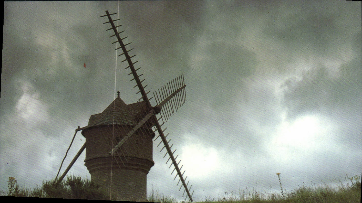 CPA Loire Atlantique Guerande moulin a vent 