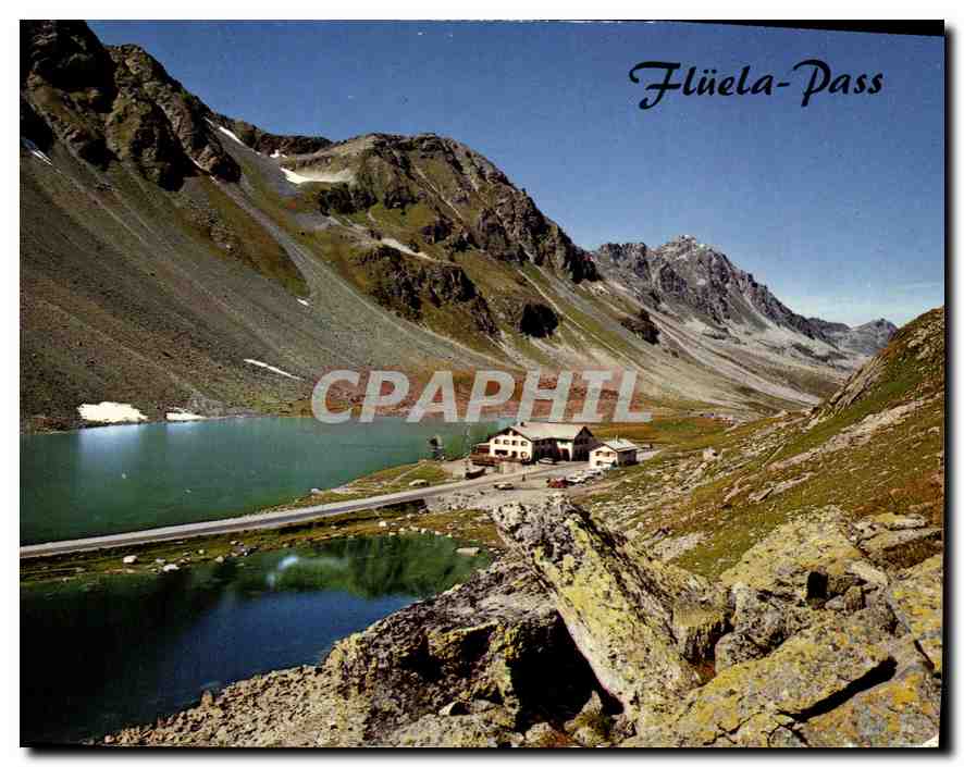 CPM Fluela Pass Hospiz Mit Schwarzee und Schottensee 