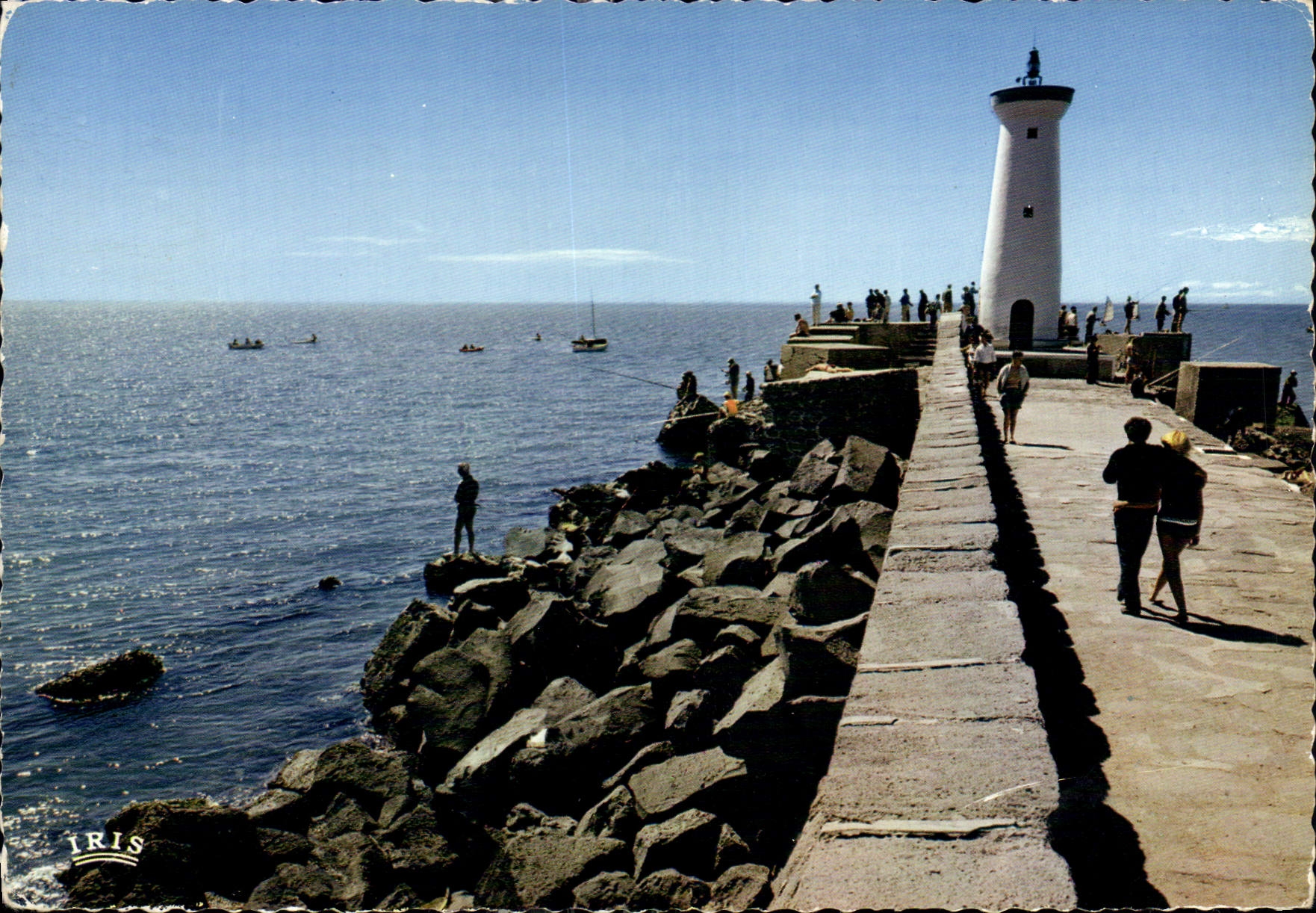 CPM Le Grau d'Agde Herault la Jetee et le Phare 