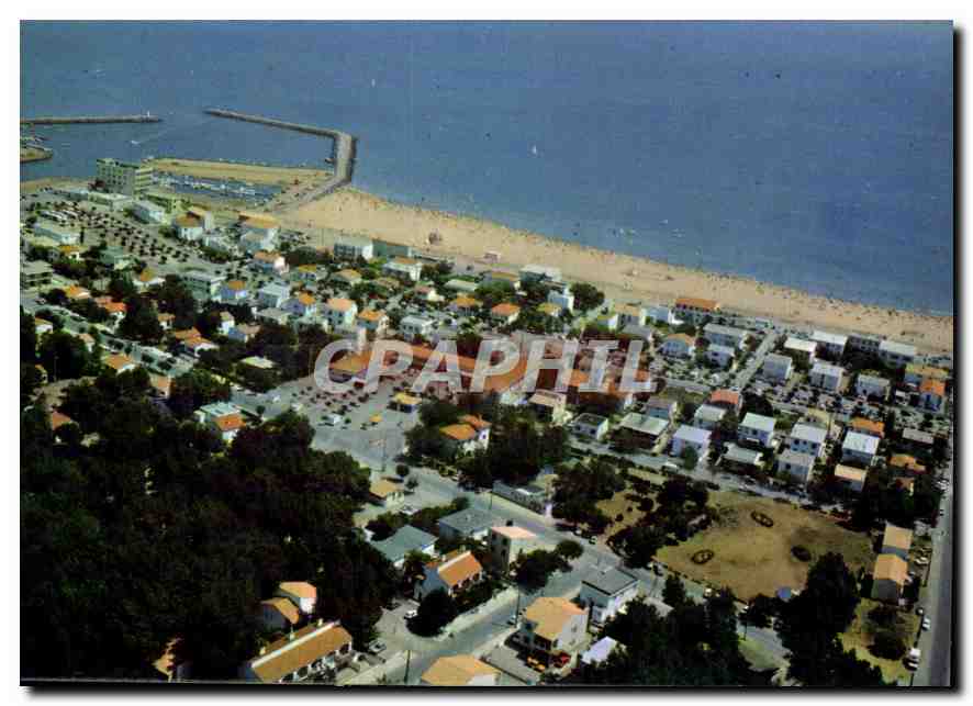 CPM Littoral Languedocien Marseillan Plage le Port et les residences 
