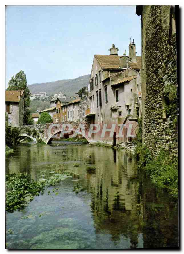 CPM Saint Pons Herault Vieilles Maisons sur les Bords du 