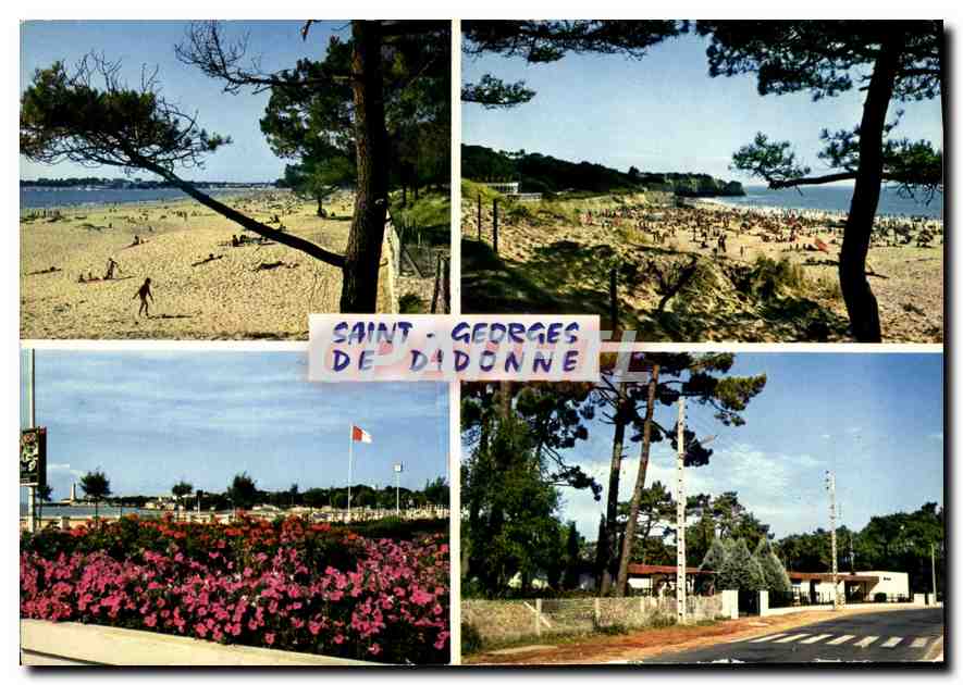 CPM Saint Georges de Didonne la Plage la Pointe de Suzac Avenue de Suzac la Pointe du Phare 