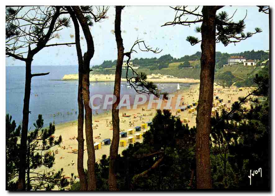 CPM La Cote de Beaute meschers Charente Maritime la Plage des Nonnes 