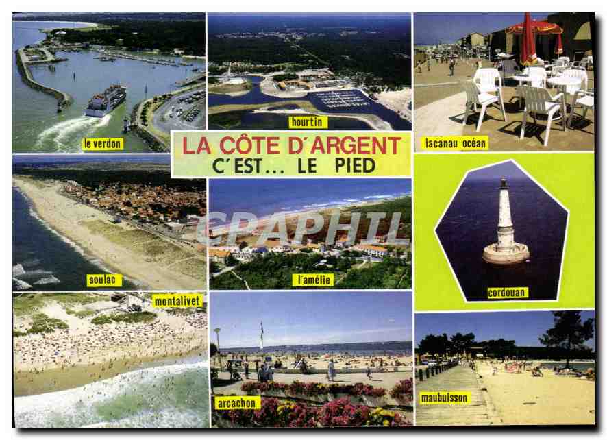 CPM La Cote d'Argent 
