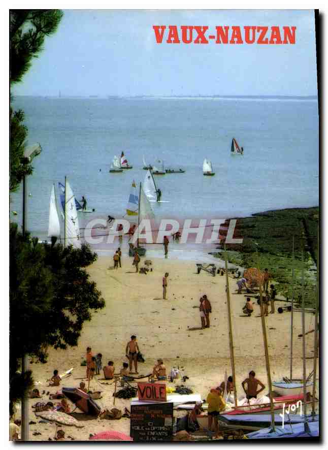 CPM Cote de Beaute Vaux Nauzan Charente Maritime la Plage 