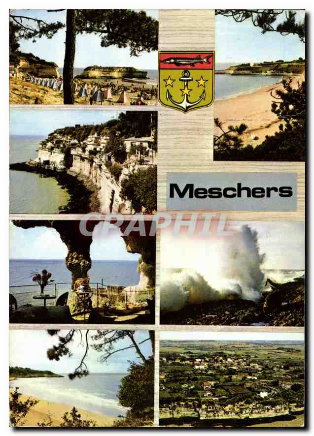 CPM Cote de Beaute Meschers 