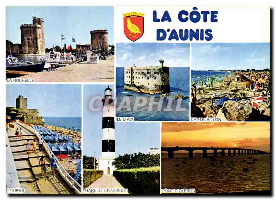 CPM La cote d'Aunis Char Mar 