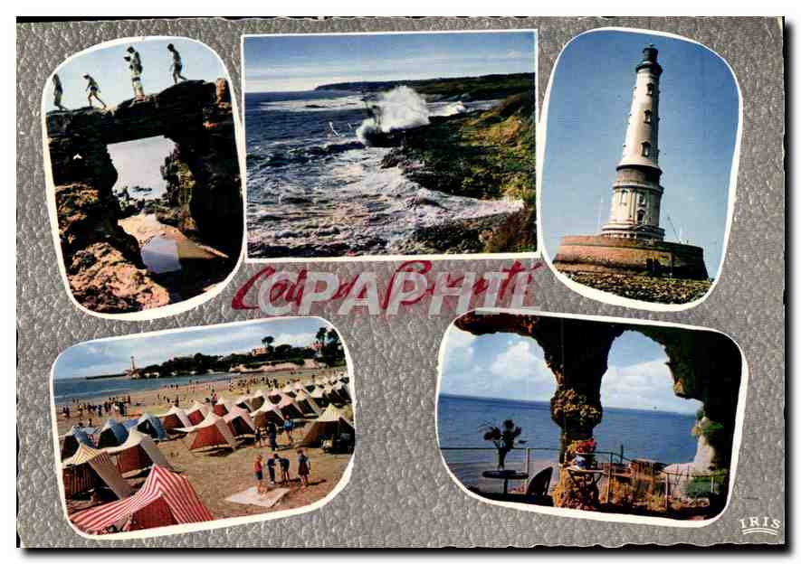 CPM Cote de Beaute le pont du Diable Saint Sordelin Cordouan la Plage St Georges les Grottes de CPMe