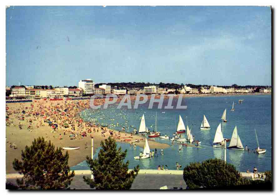 CPM Cote de Beaute Royan la Plage vue generale 