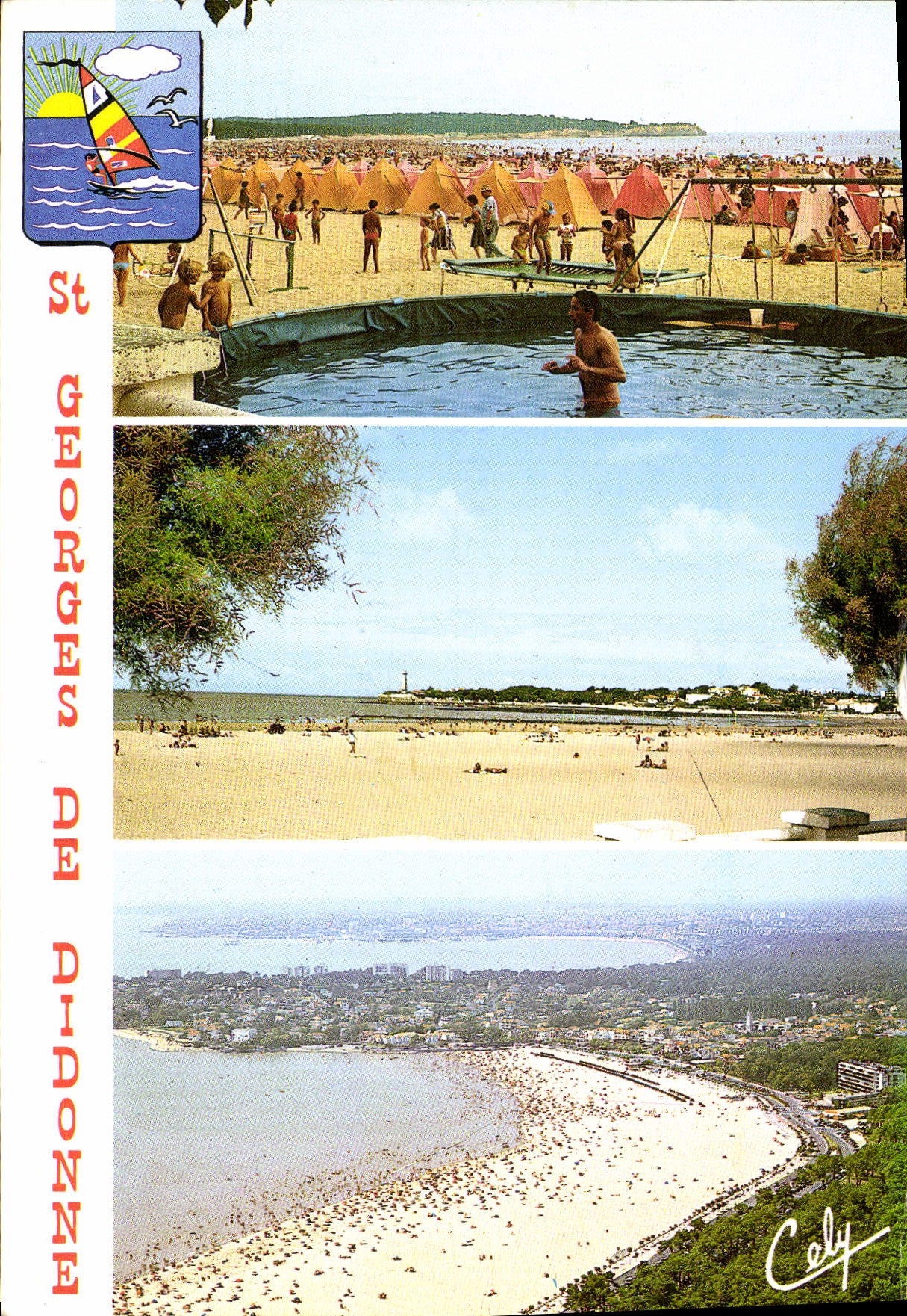 CPM St Georges de Didonne la Plage vue generale 