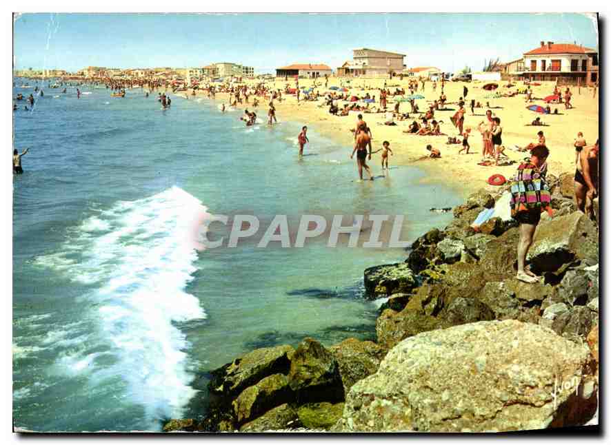 CPM Carnon Plage herault la Plage rive droite 