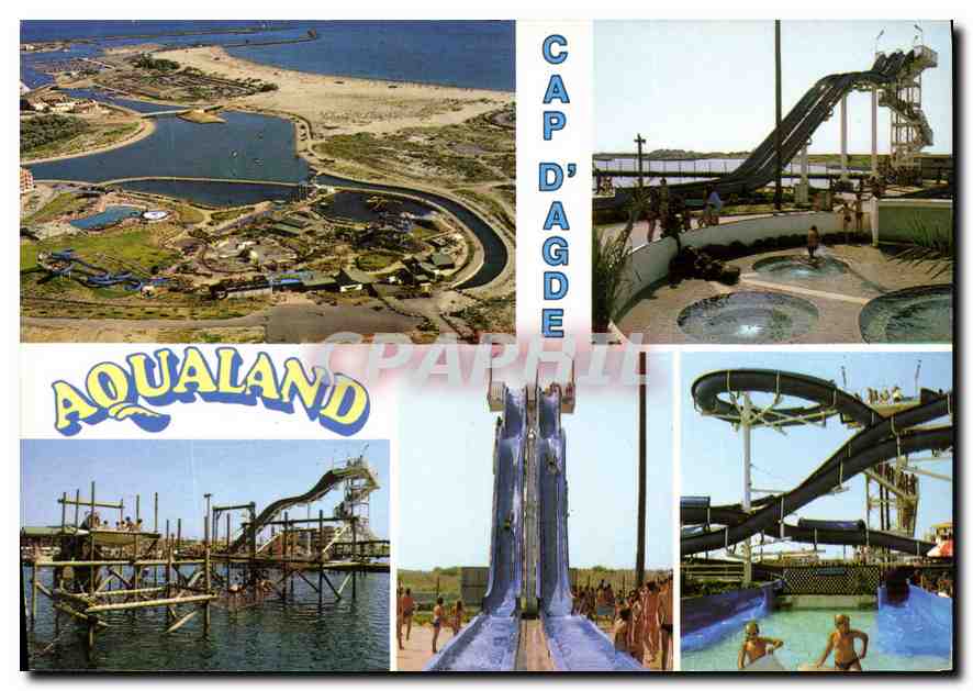 CPM Littoral Languedocien Cap d'Agde Aqualand 