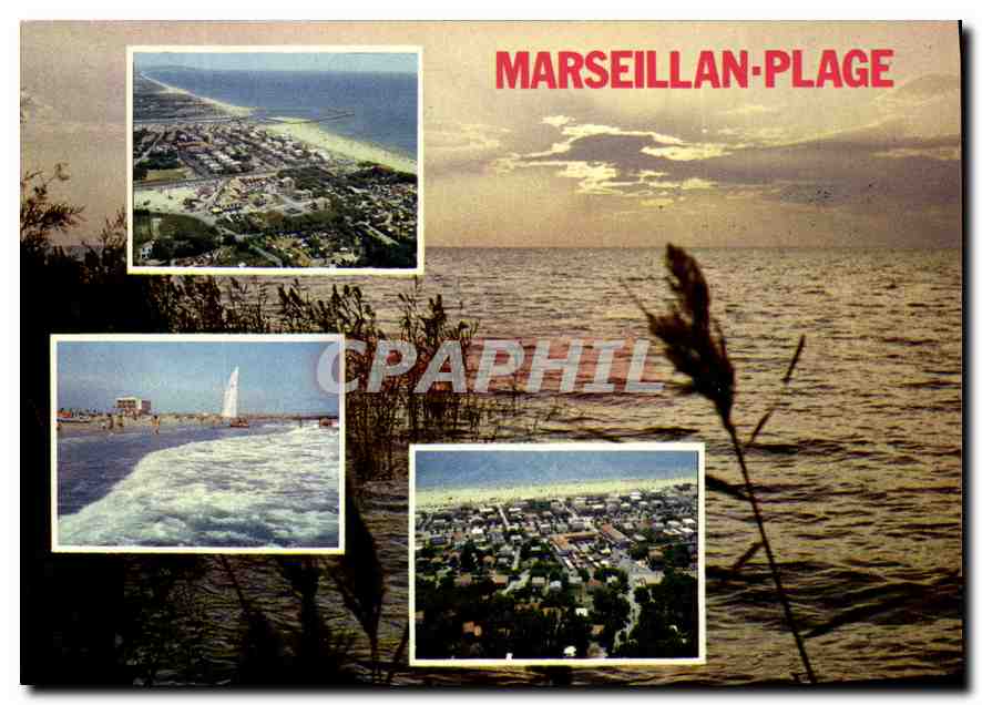 CPM Le Littoral Languedocien Marseillan Plage 
