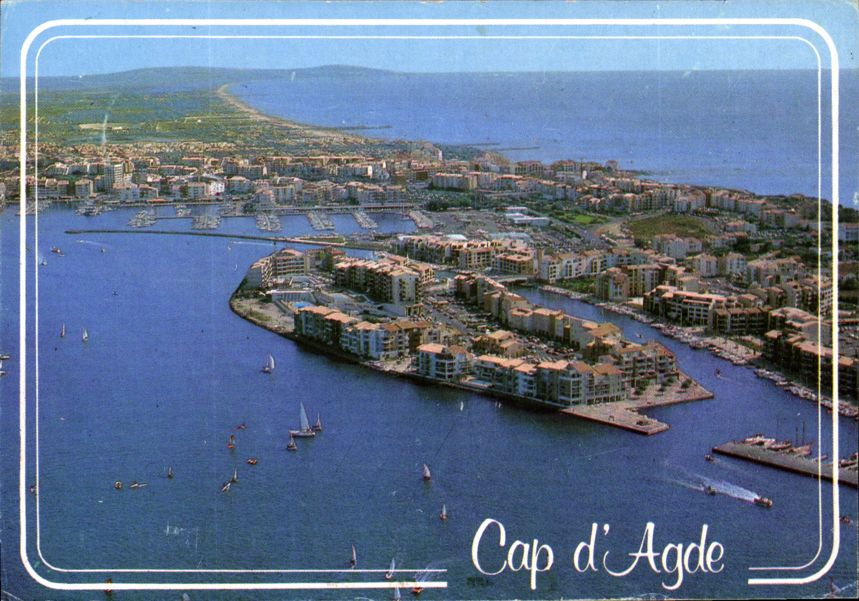 CPM Lumiere et Couleurs de l'Herault le Cap Agde l'Ile des Pecheurs 