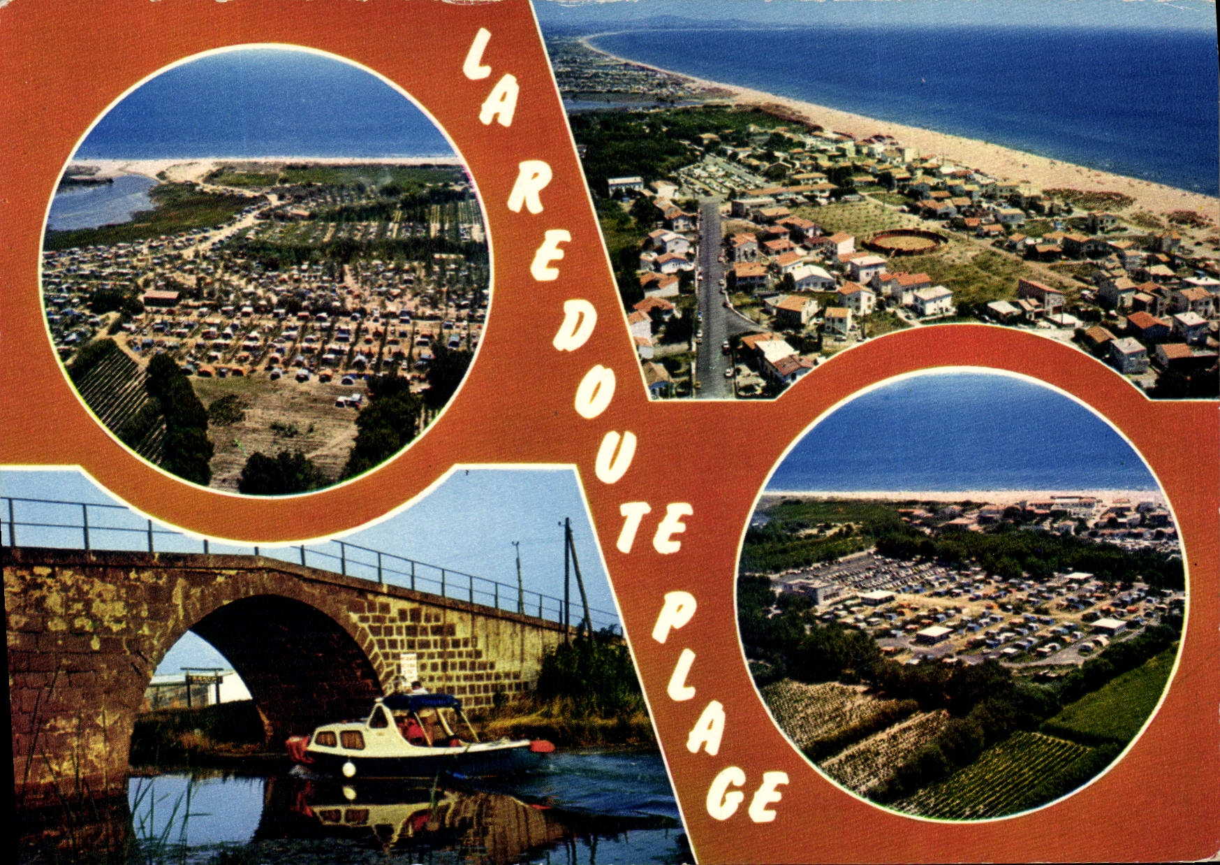 CPM Station du Bas Languedoc le Redoute Plage 