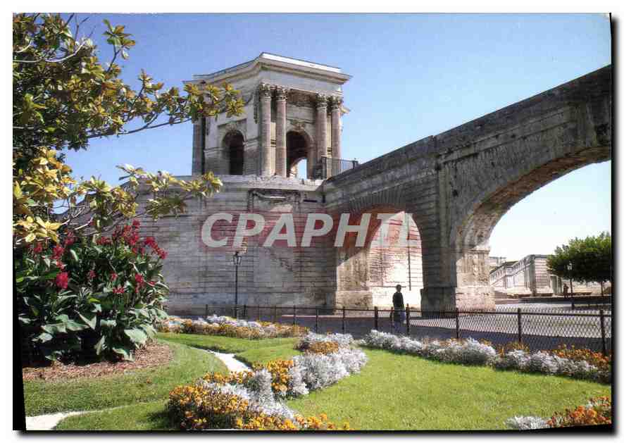 CPM Montpellier Capitale du Languedoc les Jardins du Peyrou 