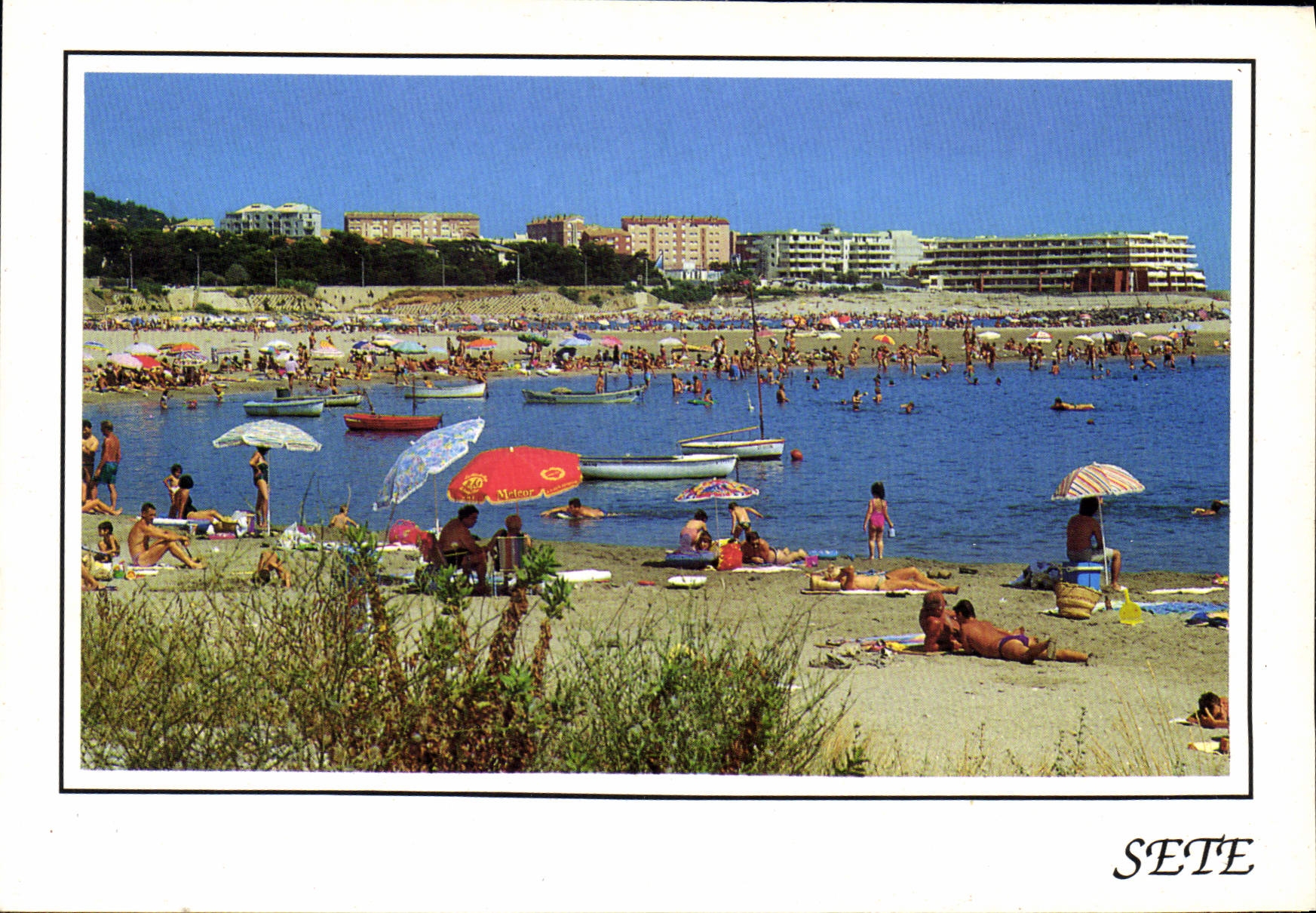 CPM Sete Herault la Plage de la Corniche 