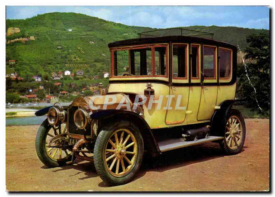 CPM Musee de l'Automobiles Rochetaille sur Saone Rhone Lorraine Dietrich Berline de Voyage Automobil