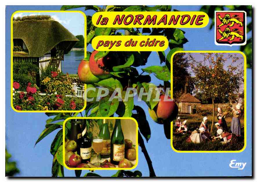CPM La Normandie pittoresque pays du cidre 