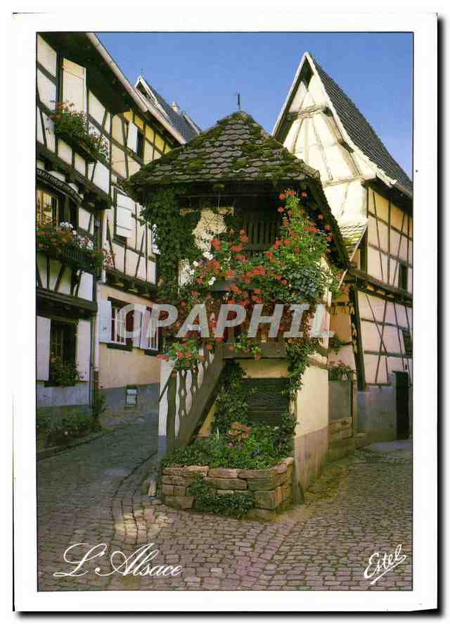 CPA Au Pays des Cigognes Eguisheim 