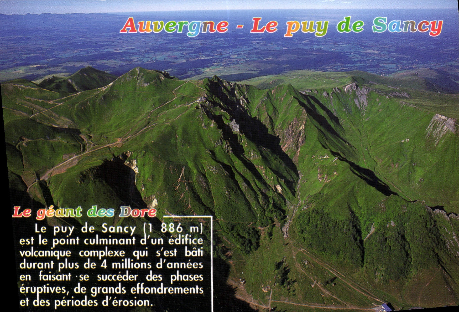 Auvergne - Le puy de Sancy — Le géant des Dore — Éditions ZA d'Aubert
