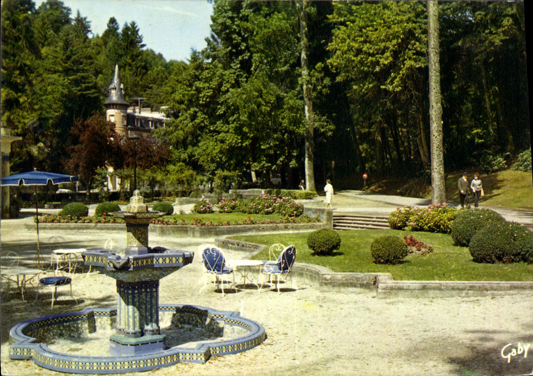 Jardin des Thermes — Bagnolles-de-l'Orne — Éditions Couleurs Naturelles