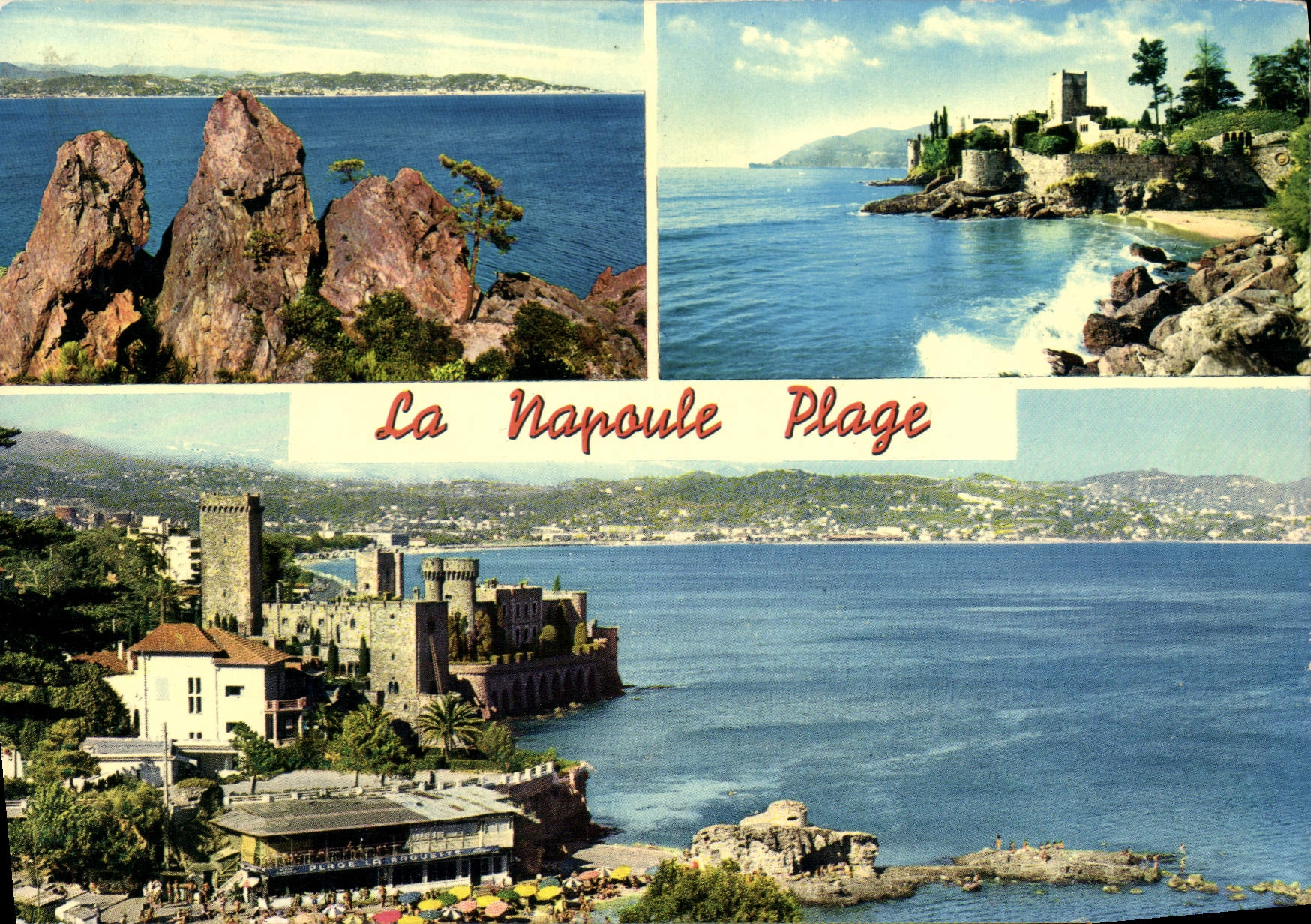 La Napoule Plage — vue panoramique — Éditions « MAR »