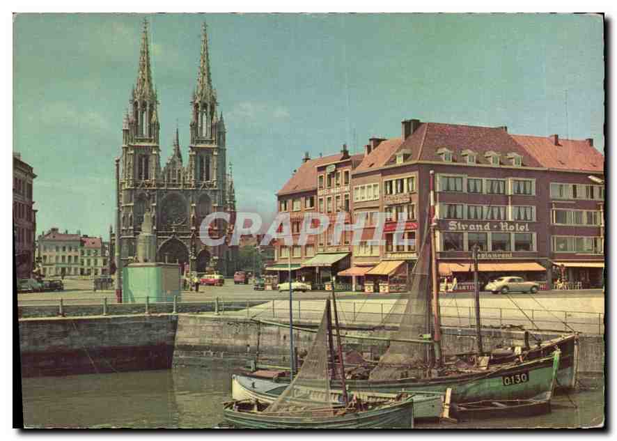 CPM Ostende Eglise SS Pierre et Paul 