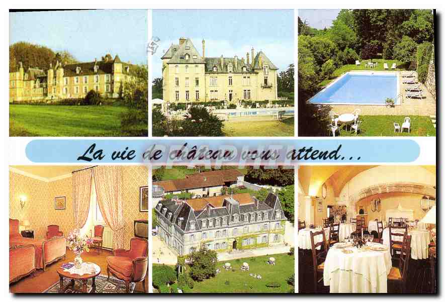 CPM Hotel Chateaux de France 