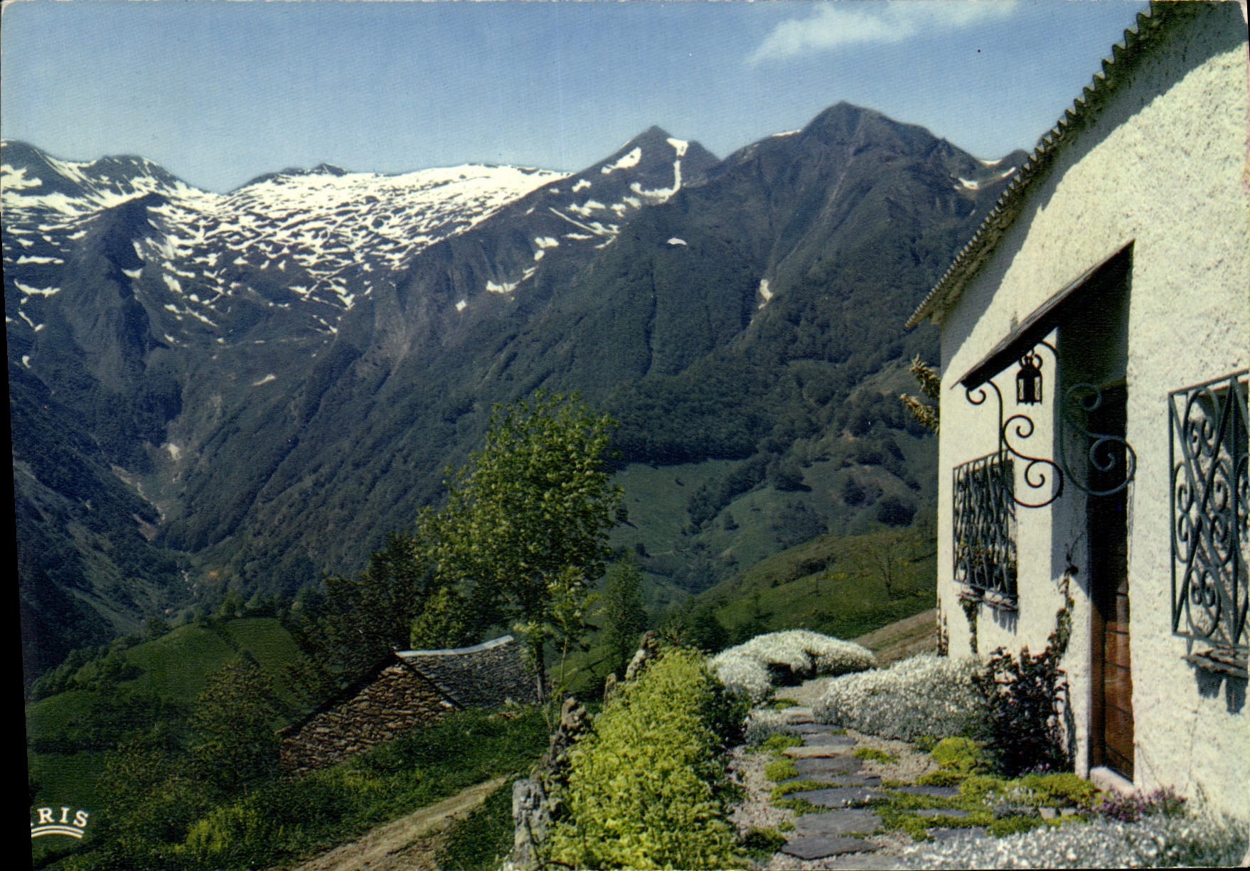 CPM L'Ariege Touristique en couserans Environs de St Girons sur la route du Port d'Aula la vallee d'