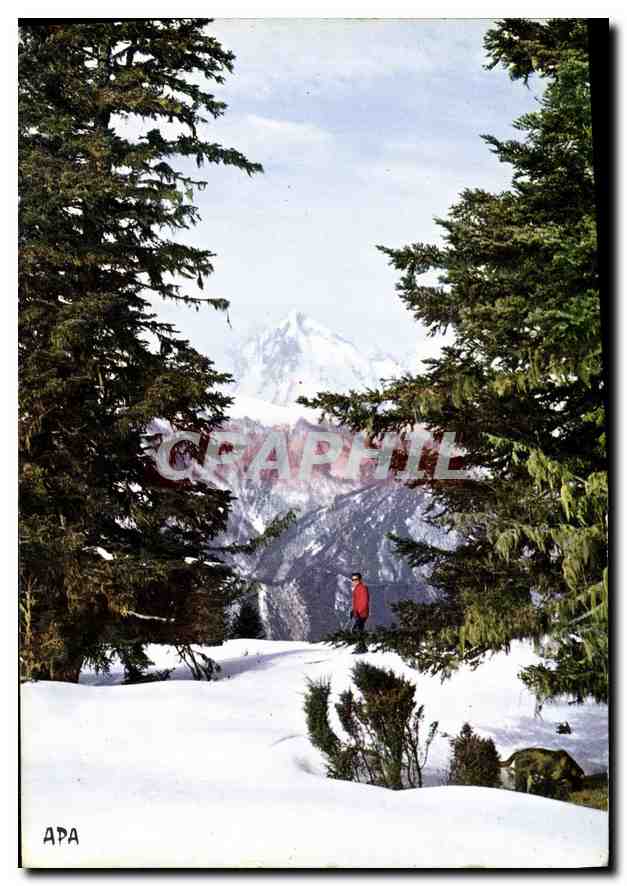 CPM Aulus la Trappe Ariege le Mont Vallier vu du Vallon Blanc 