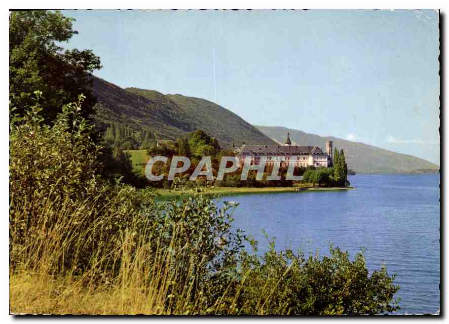 CPM Abbaye d'Hautecombe sur le Lac du Lourget fondee par Saint Bernard vers 1125 et restauree par le