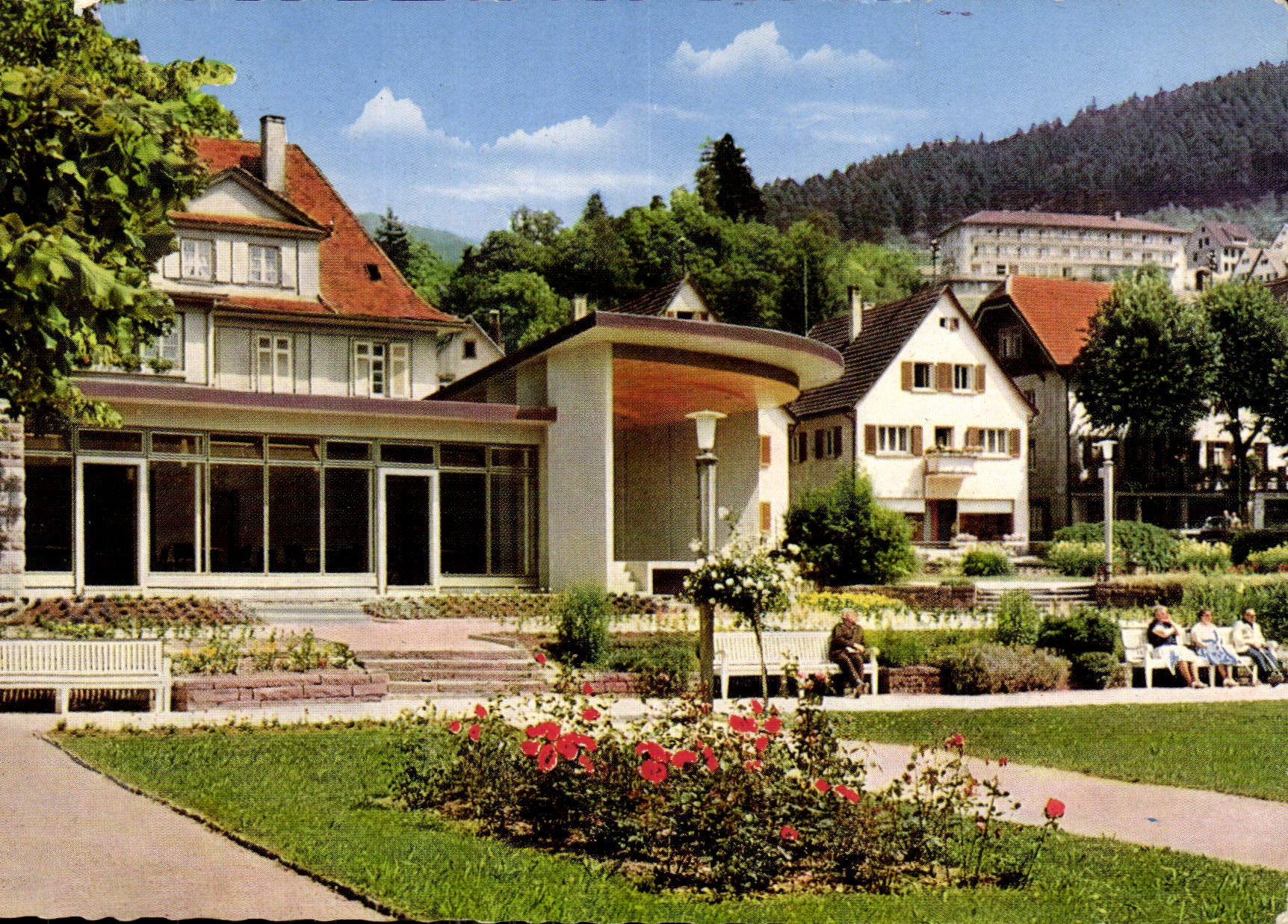 CPM Kurgarten Luftkurort Ottenhofen Schwarzwald 