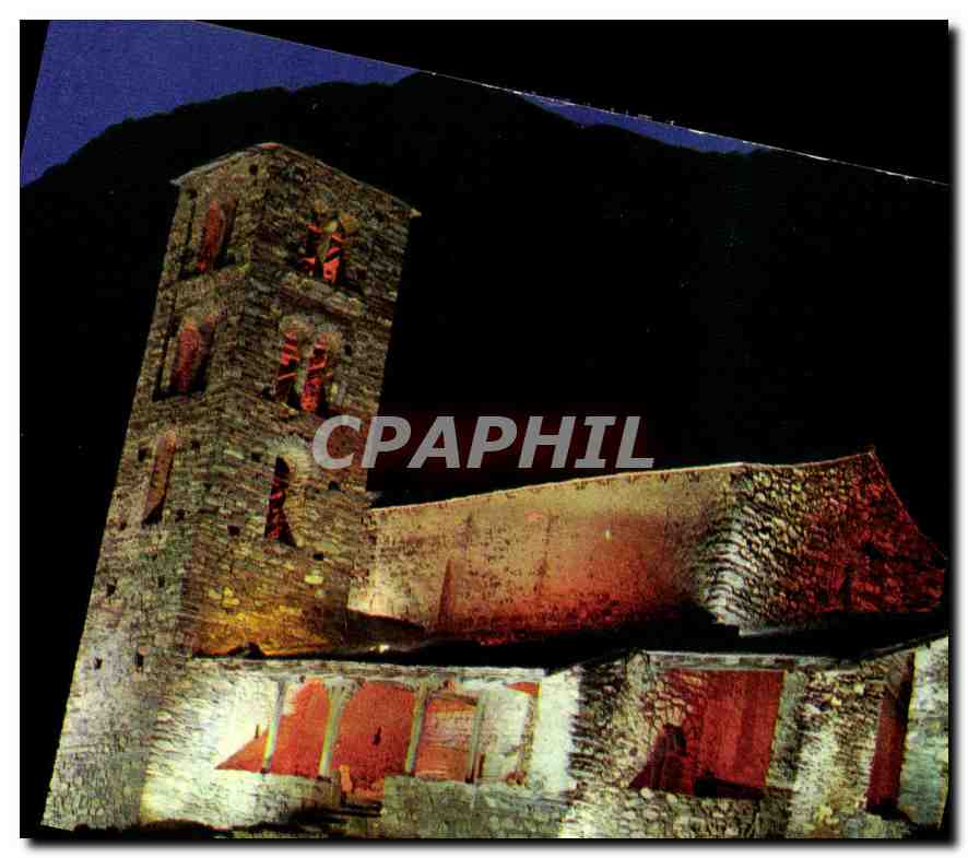 CPM Saint Joan de Casellas Illumine la nuit 