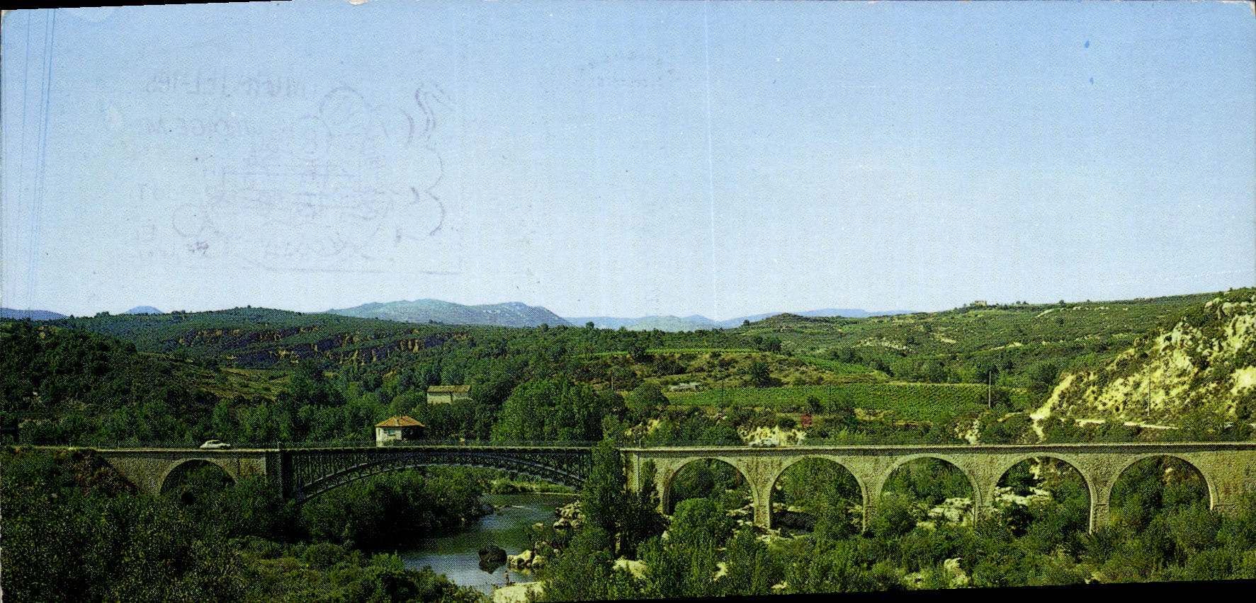 CPM Murviel les Breziers Herault Pont de Reals sur l'Orb 