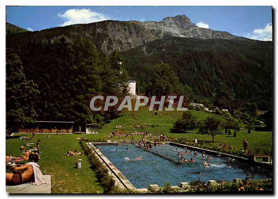 CPM Andeer Schwimmbad und Piz la Tschera 