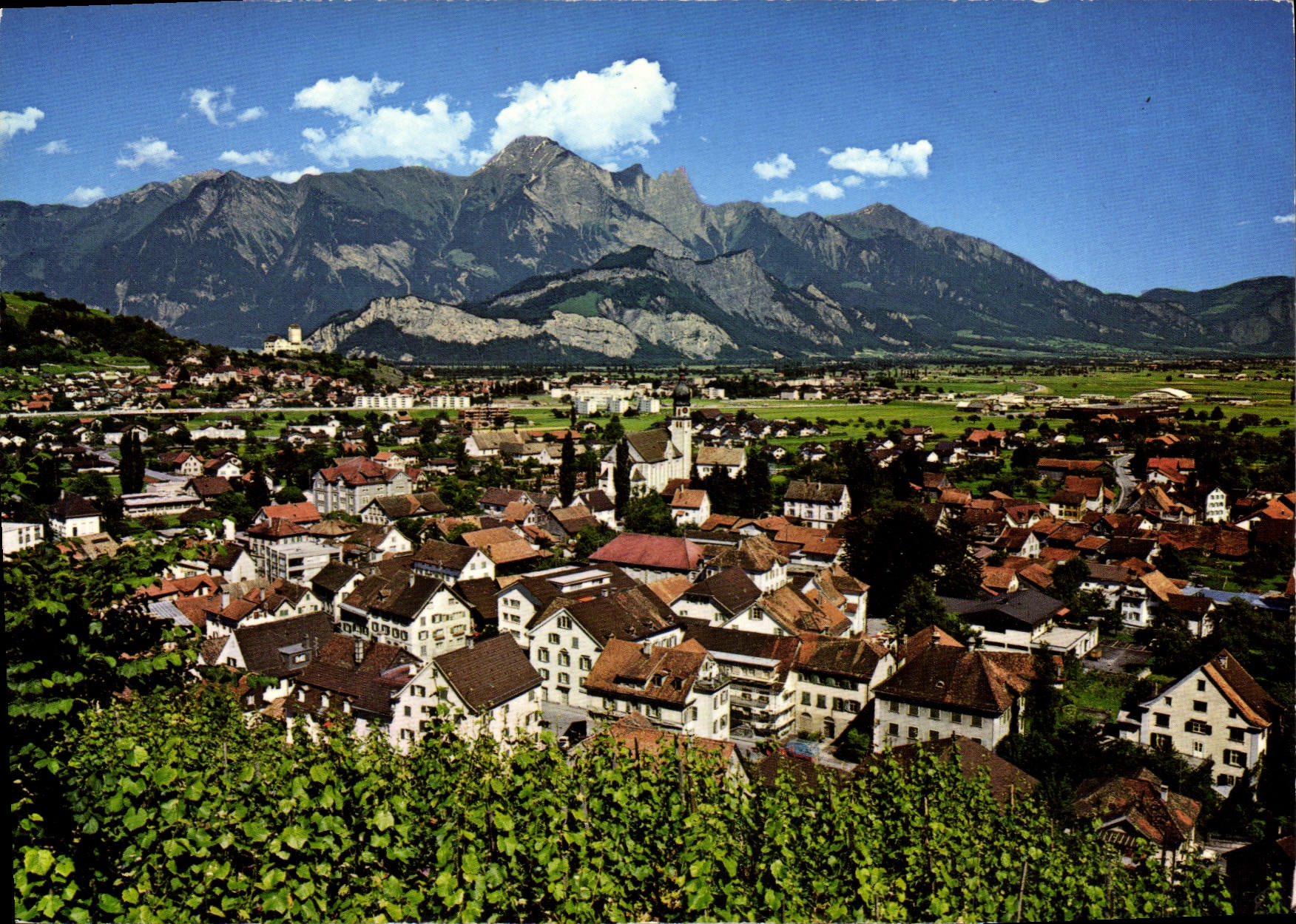 CPM Mels SG und Sargans mit Falknis 
