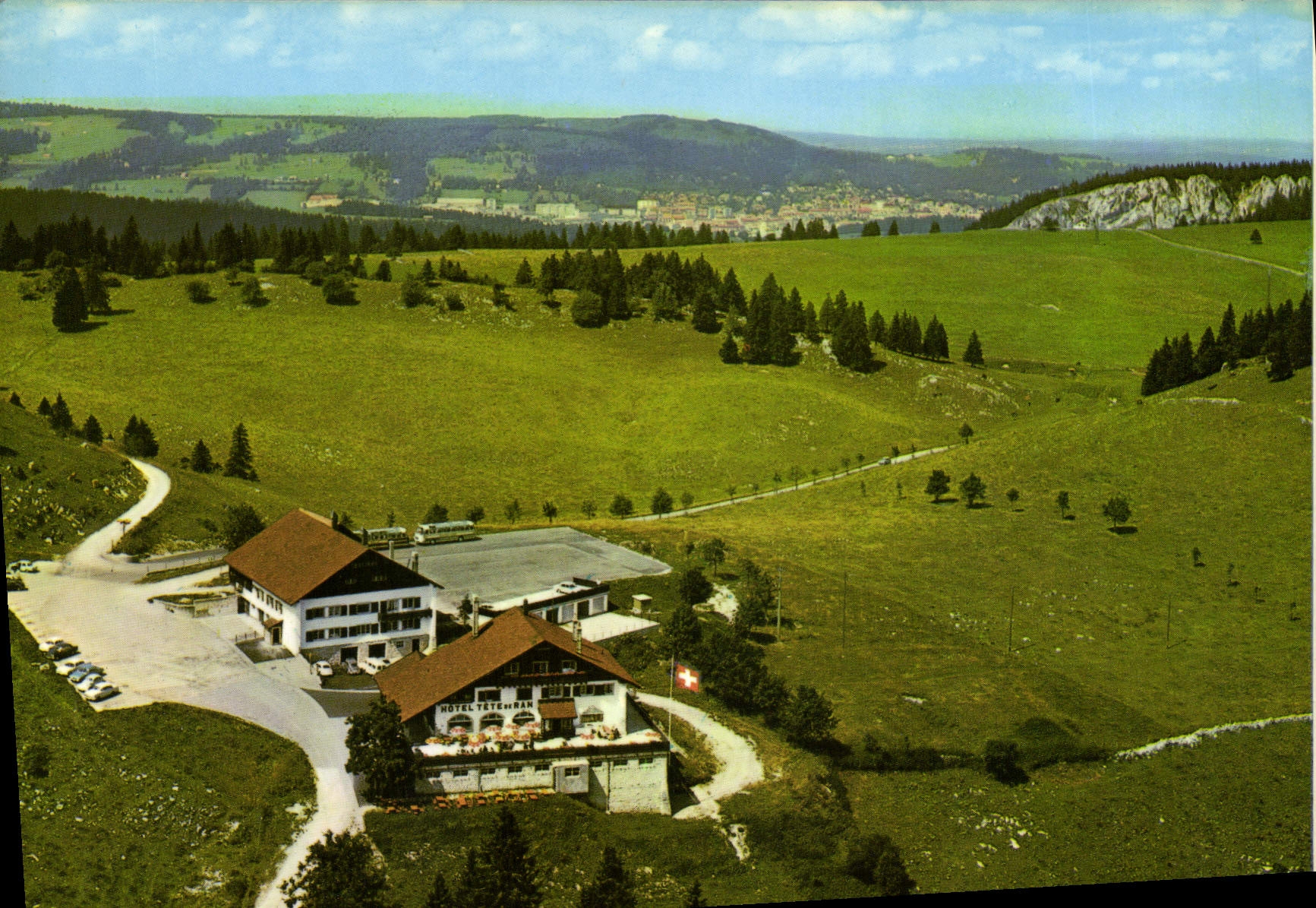 CPM Hotel Tete de Ran La Perle du Haut Jura neuchatelois Suisse 