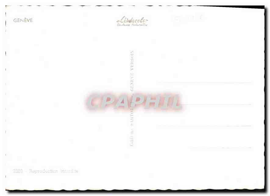 CPM Geneve  — Verso